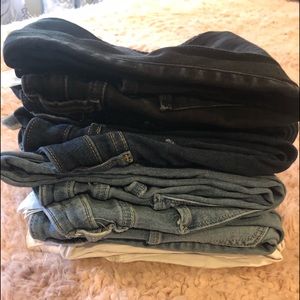 Ladies six piece Jean lot